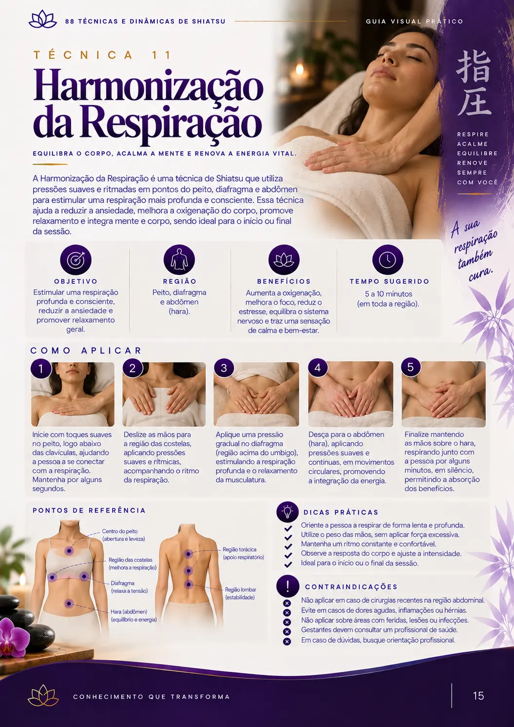 Página do material: Técnica 11 — Harmonização da Respiração